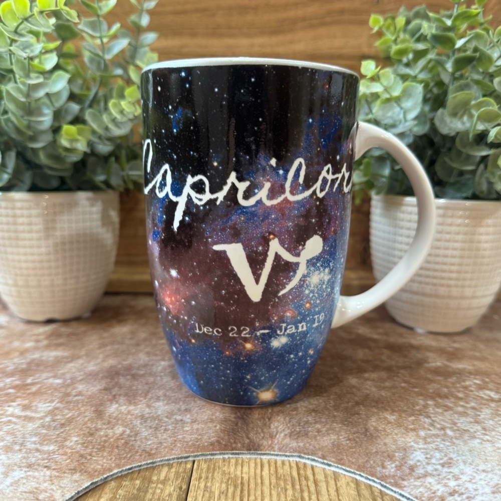 Coventry Porcelain Chinese Zodiac Sign CAPRICORN Mug for Latte Coffee Hot Cocoa